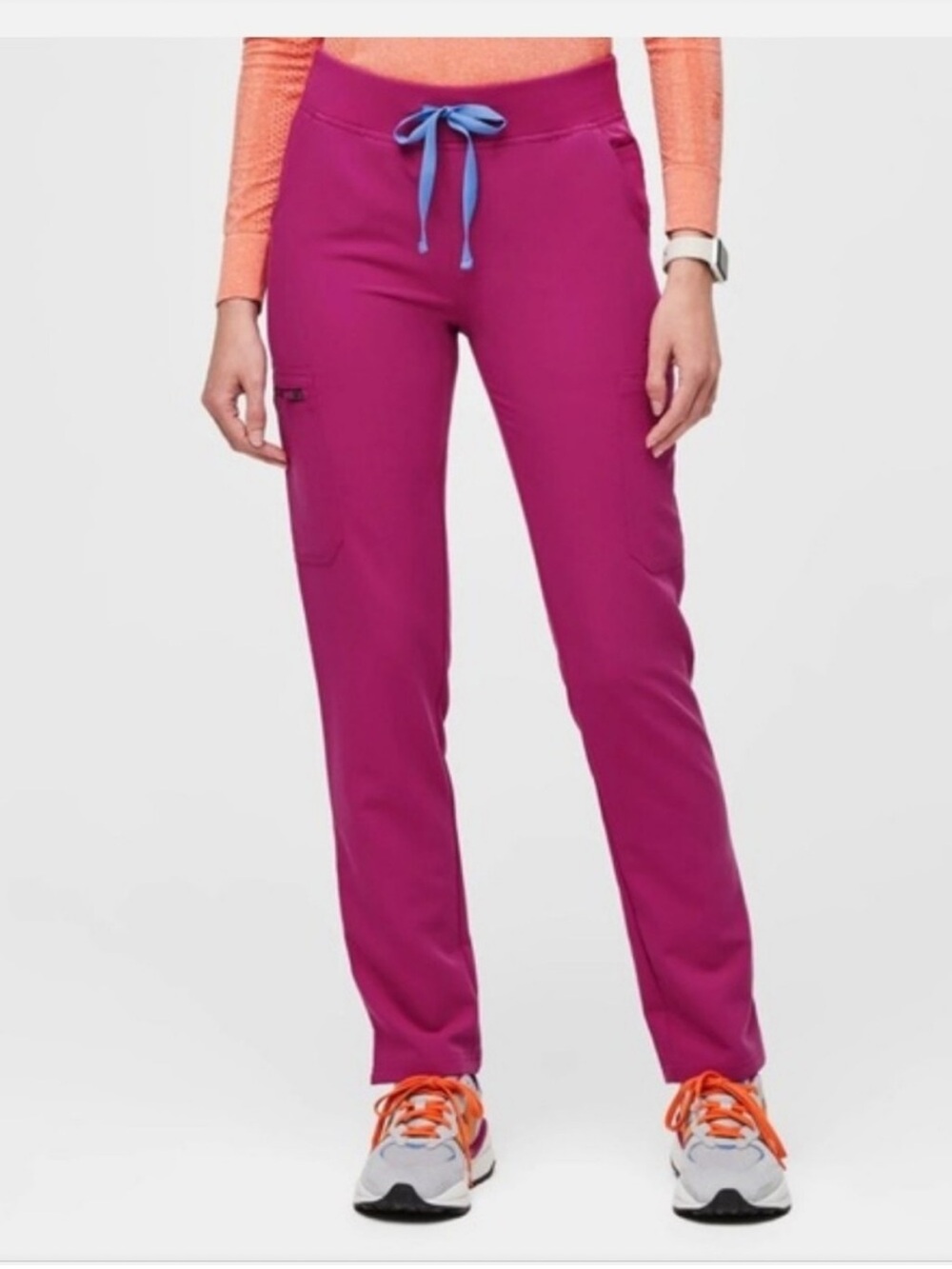 NWT Figs Technical Collection Yola with Yoga Waistband Skinny Scrub Pants